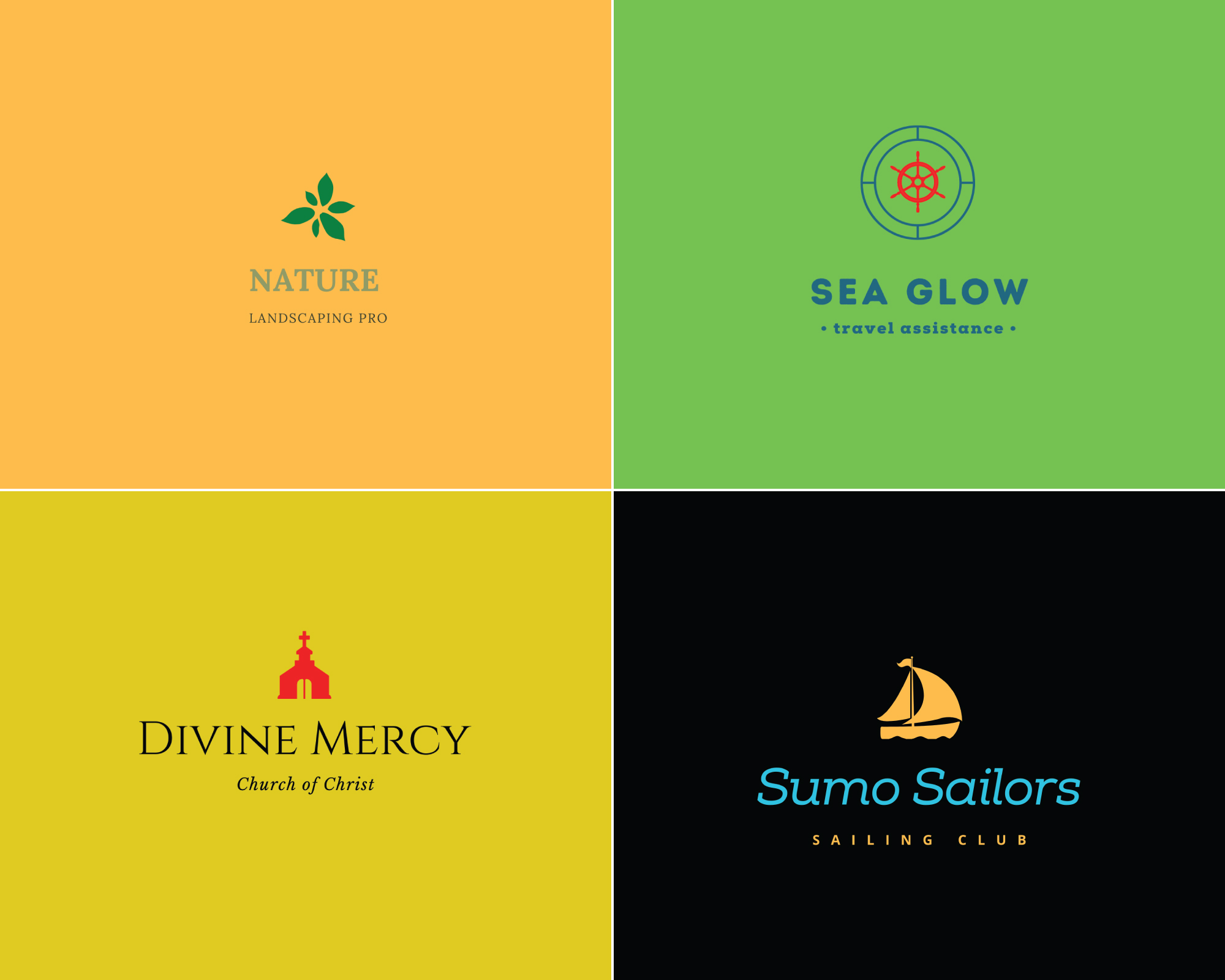 Creative minimal logo design as a professional designer