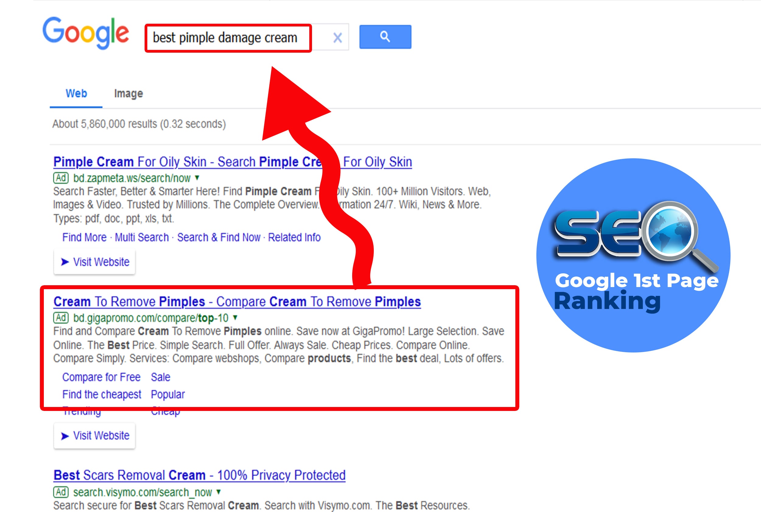 I will do guaranteed google 1st-page ranking with best linkbuilding service