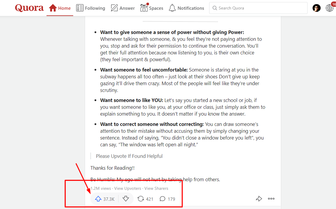 Get 15 HQ Quora answer with guaranteed traffic