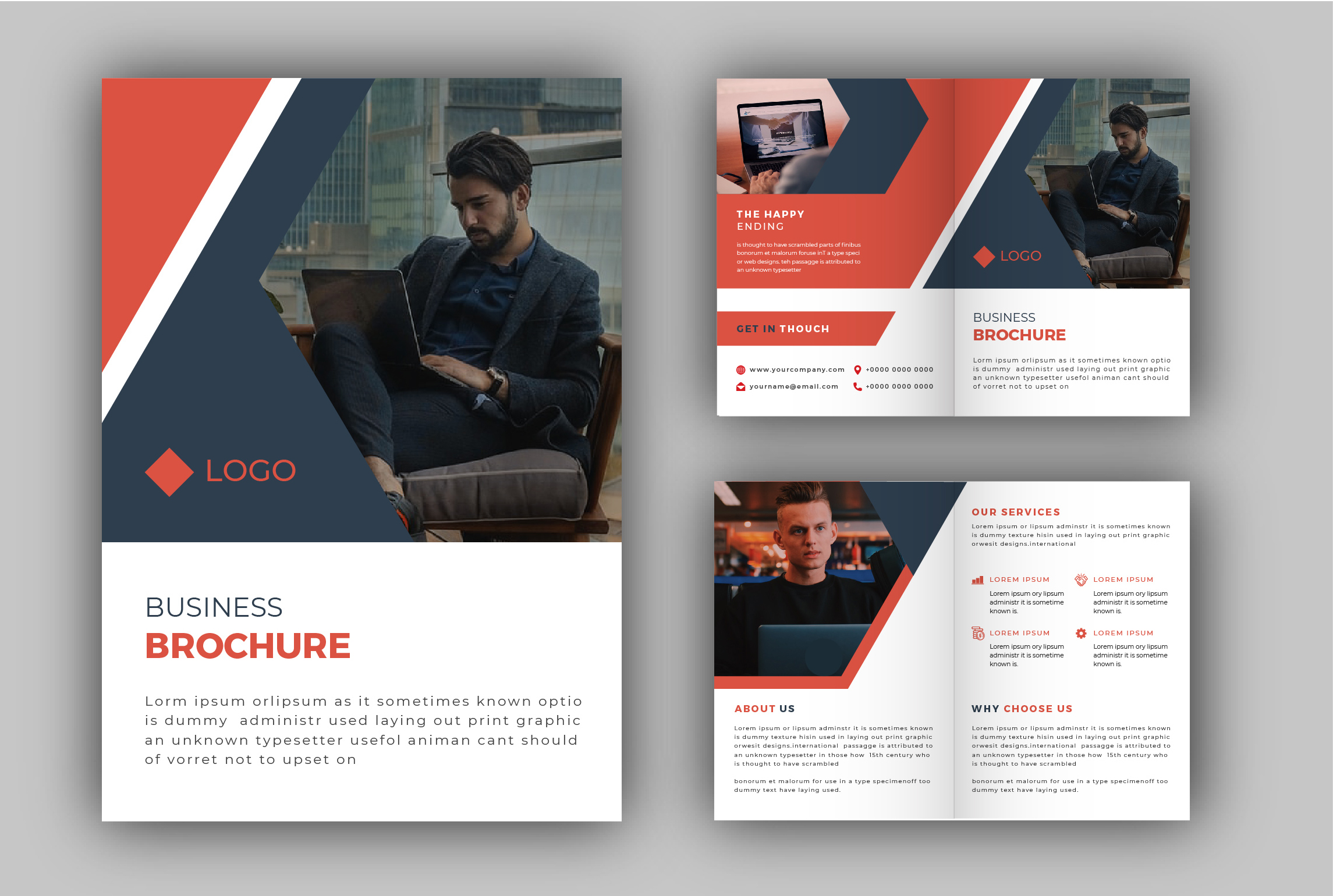 Design bi-fold brochure & tri-fold brochure within 12 hours.