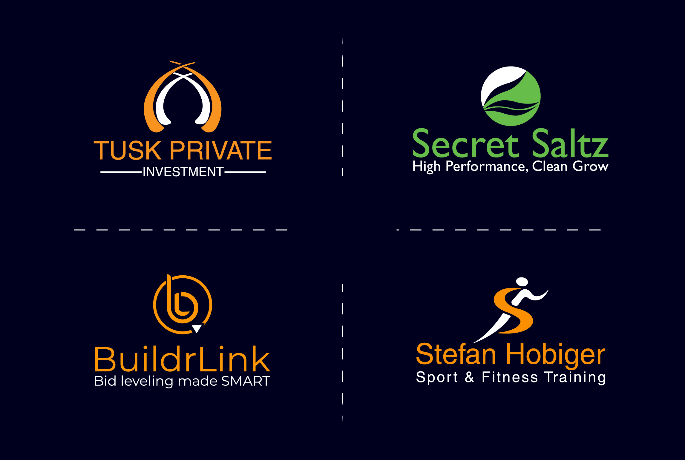 you will get a modern, minimalist, custom logo