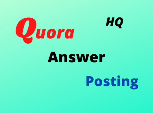 Promote your website with 5 Quora Answer with best Article