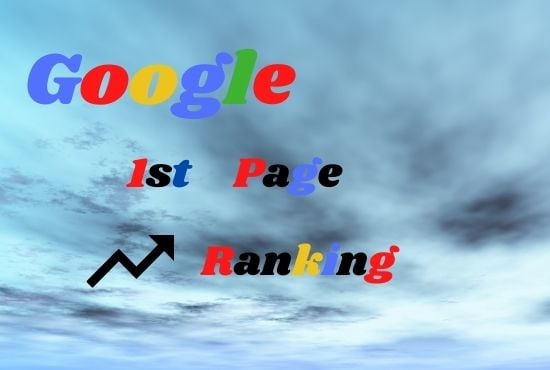 Google 1st Page Ranking Guranteed on your website monthly SEO Service