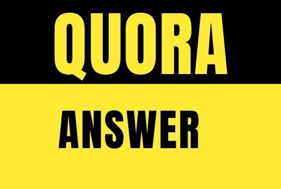 I will Promote your website with 6 Quora Answer By HQ...
