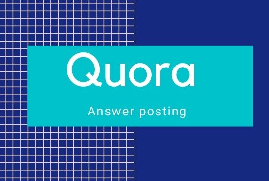 Promote your website with 20 Quora Answer with your Keyword & url 