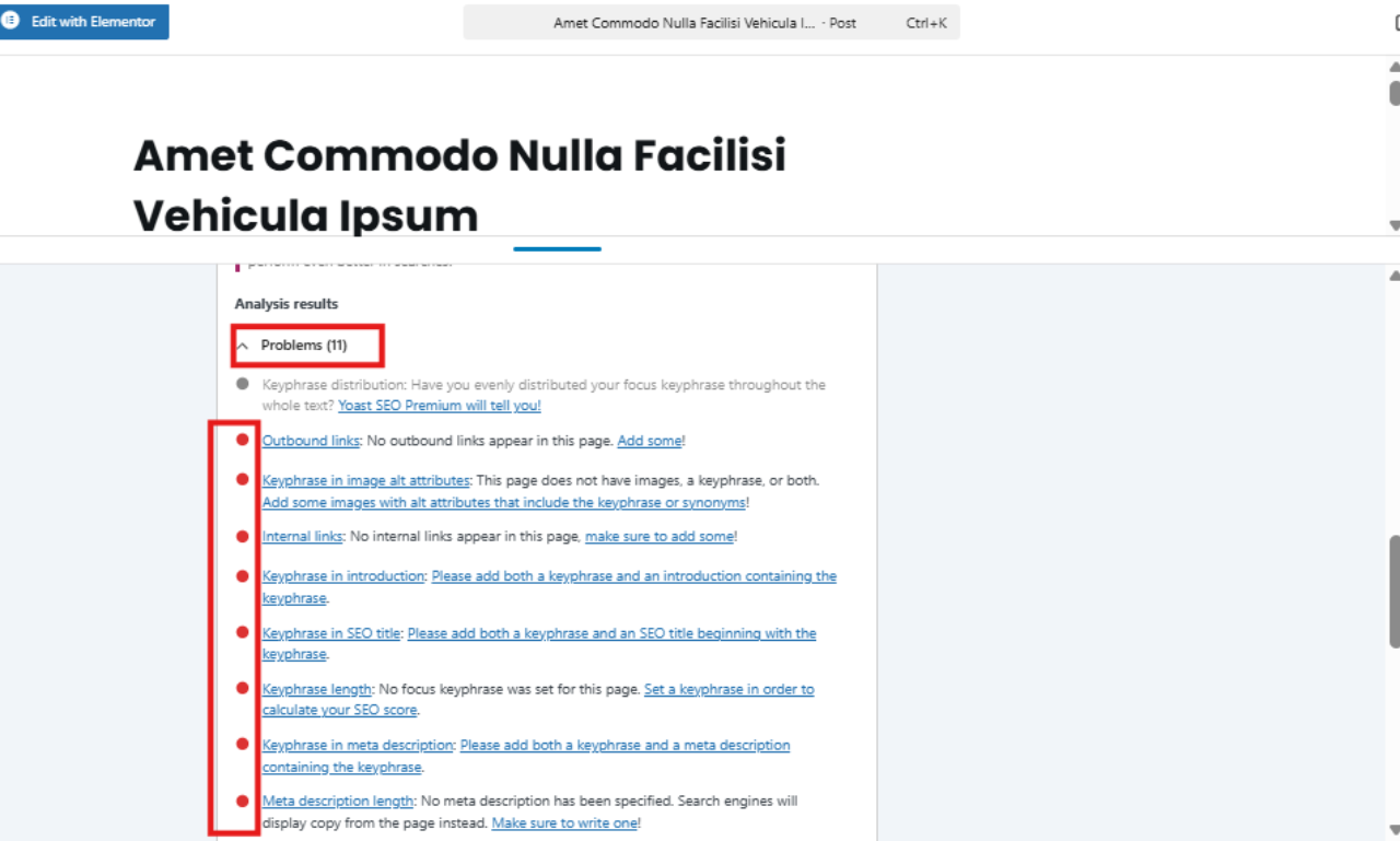 I will optimize your wordpress website SEO per page