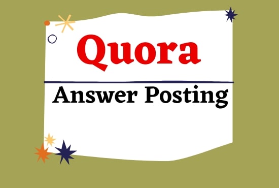 Promote Your Website with 3 Best Quality Manual Quora Answer
