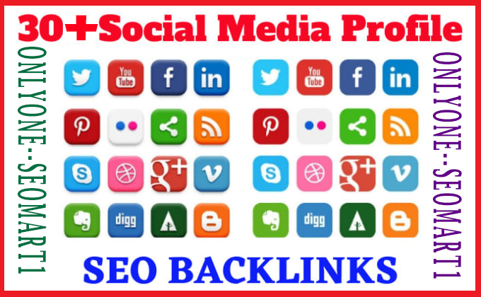 I will do 100 social media profile backlinks