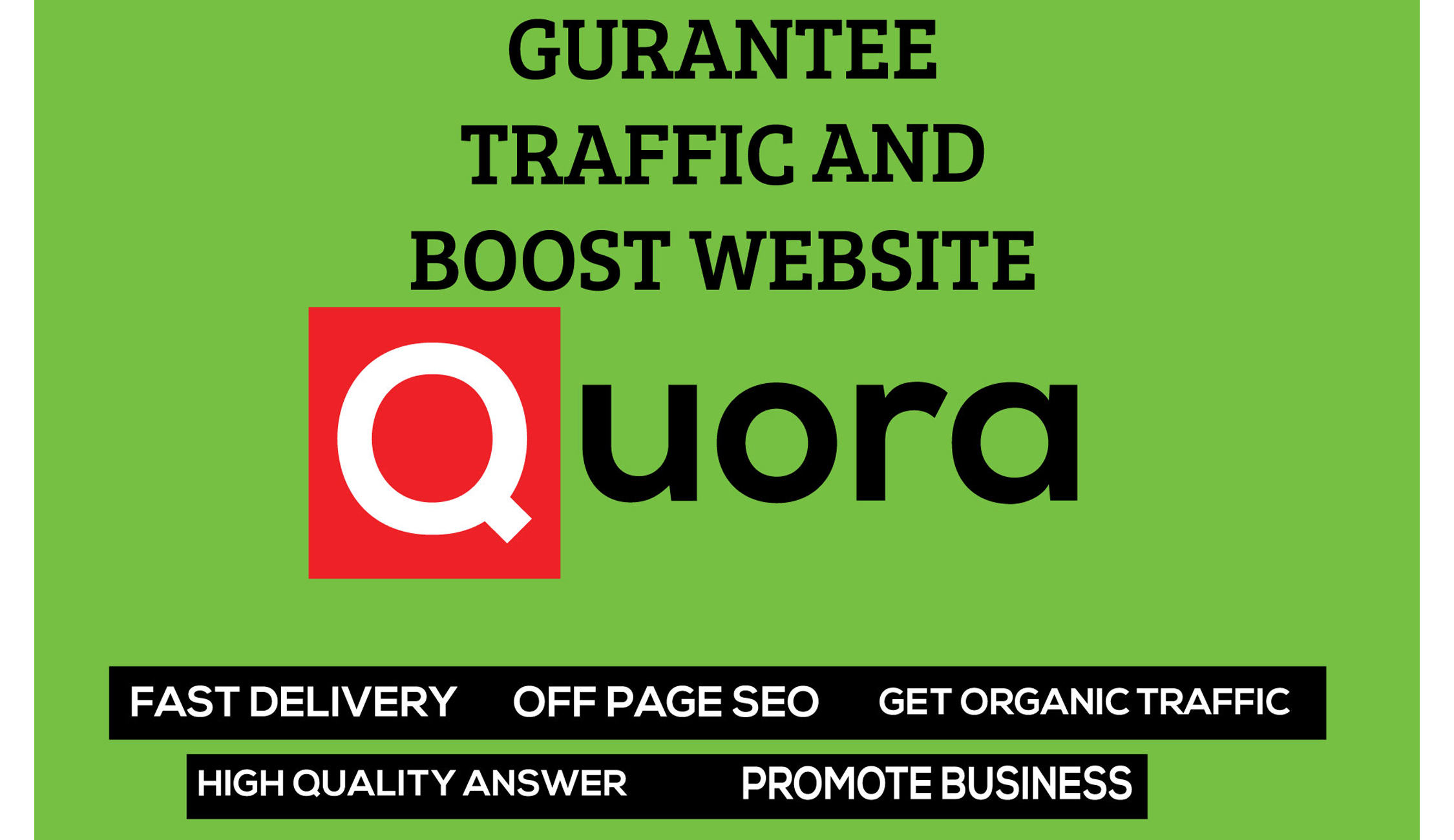 Promote your website by using 3 HQ Quora Answers for targeted traffic with keyword & URL