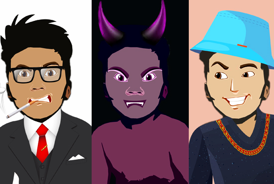 I will design unique nft vector art collection illustrations