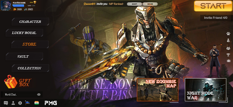 I will create amazing game interface design for you