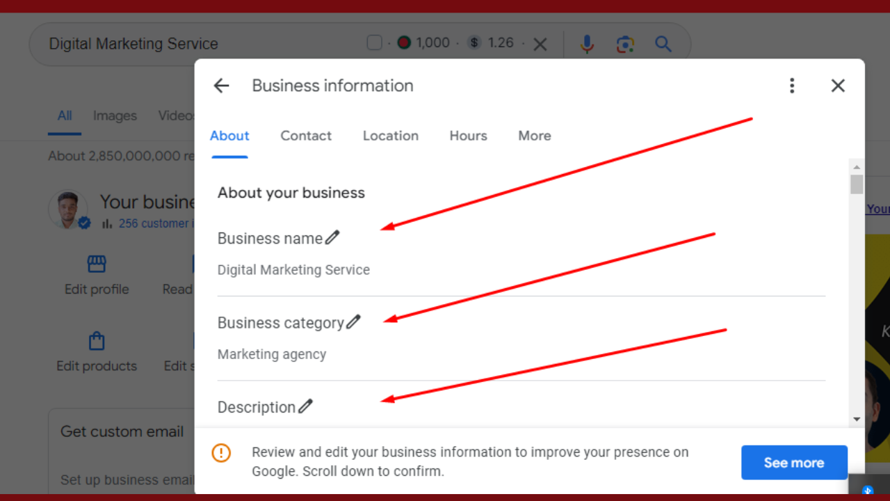 Create And optimize google my business profile for local seo gmb fast ranking