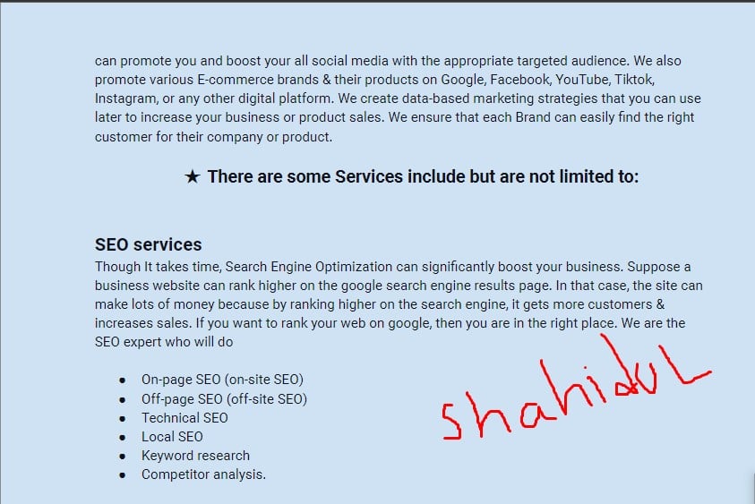 I will provide 800+ words SEO content writing and article writing for any niche