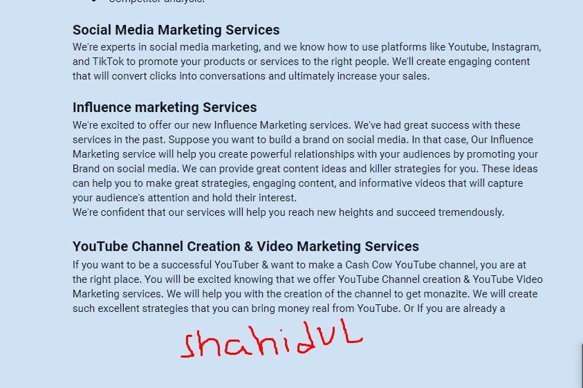 I will provide 800+ words SEO content writing and article writing for any niche