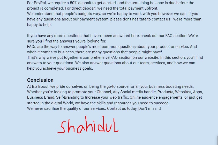 I will provide 800+ words SEO content writing and article writing for any niche