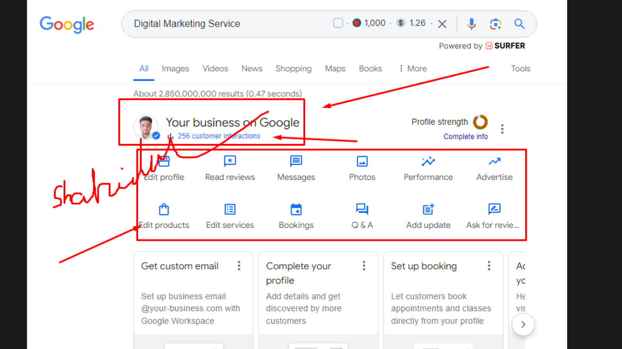 Create And optimize google my business profile for local seo gmb fast ranking