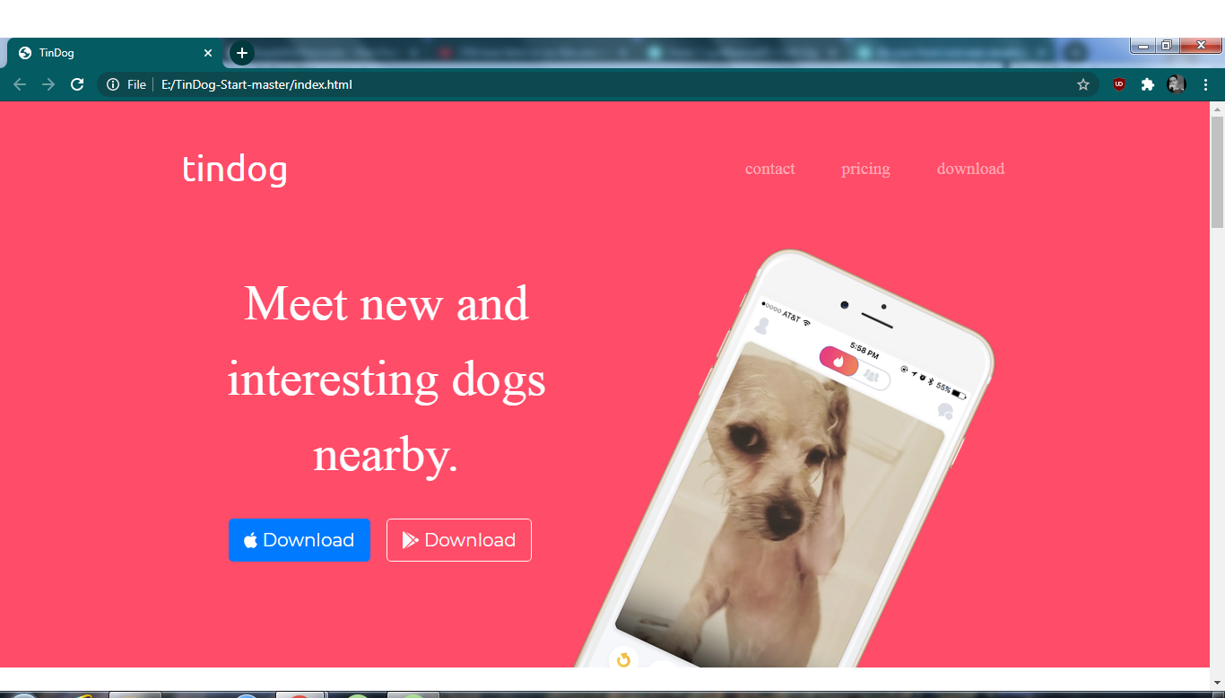 Will be your front end web developer