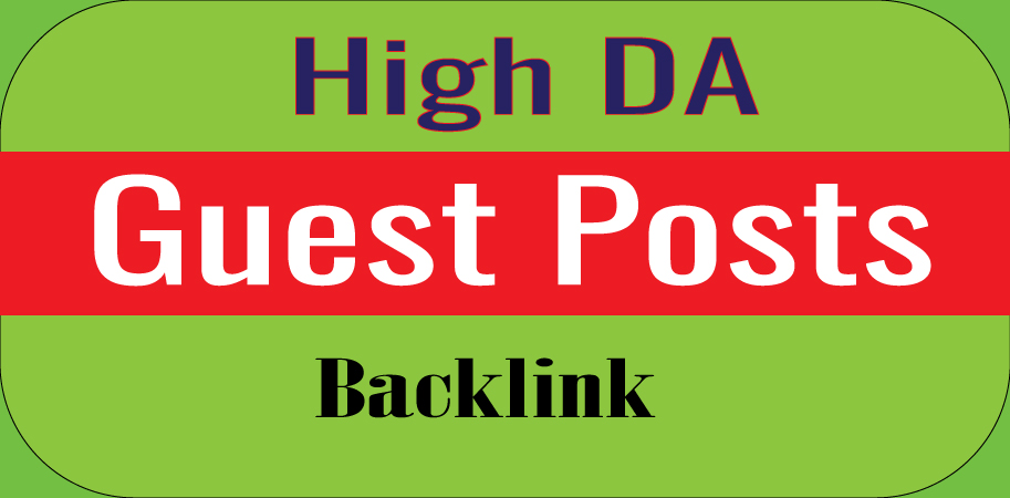 Write and. Publish 5 Guest Posts High DA Powerful Backlinks