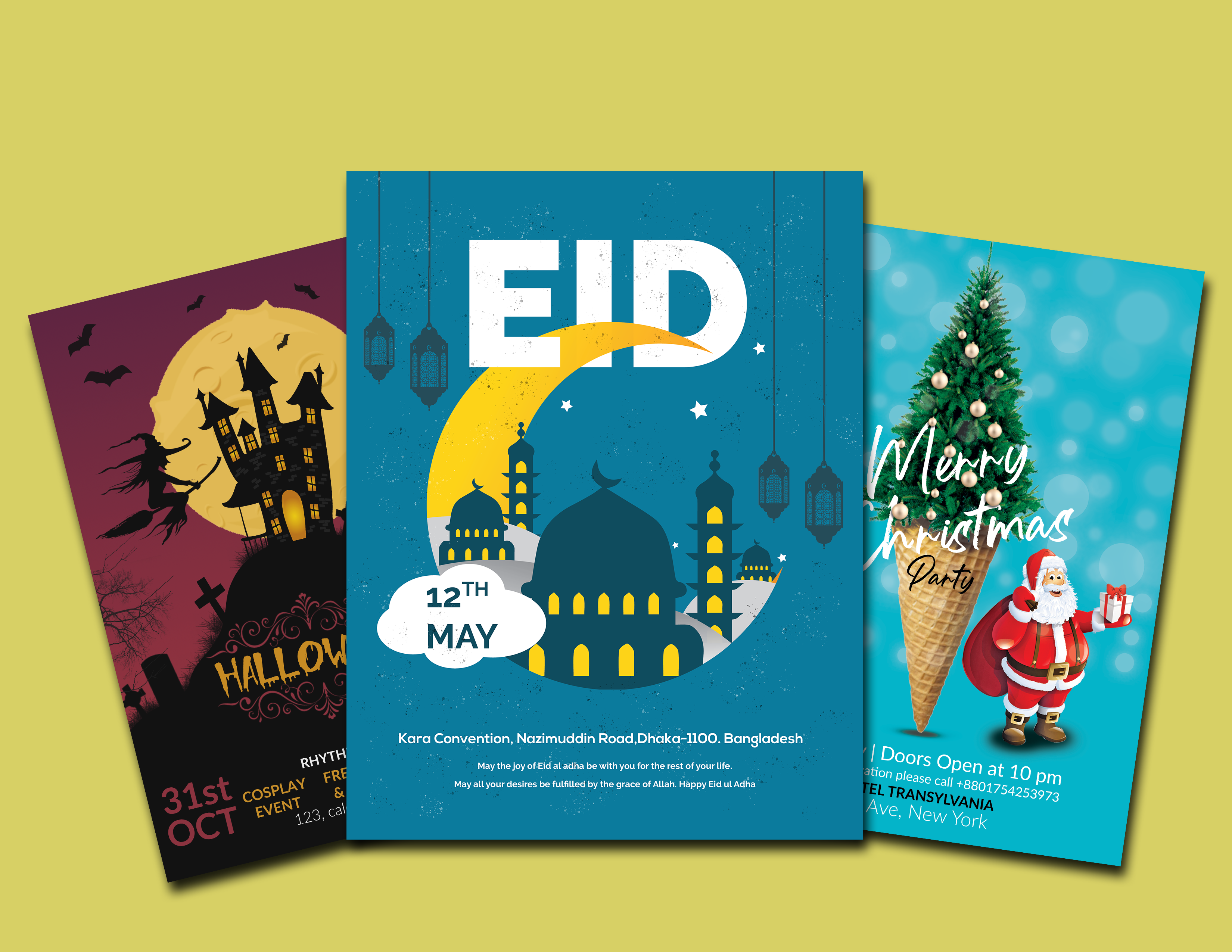 I will creat an awesome flyer for you in a suitable time