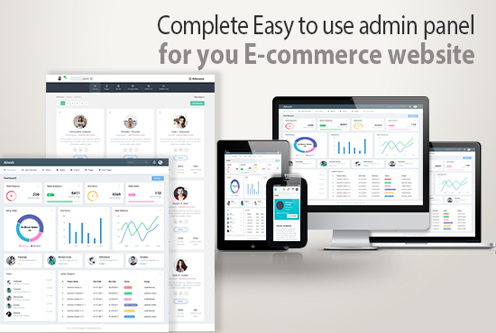 I will create ecommerce site for your e-commerce online store
