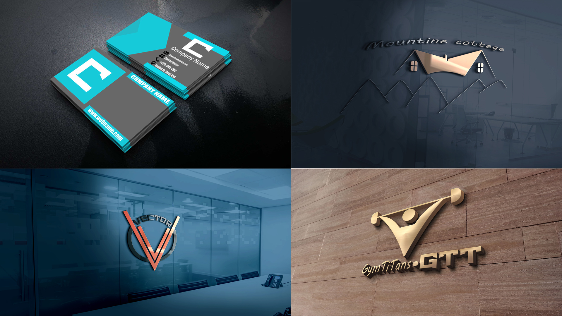 I will create modern minimalist and luxury logo