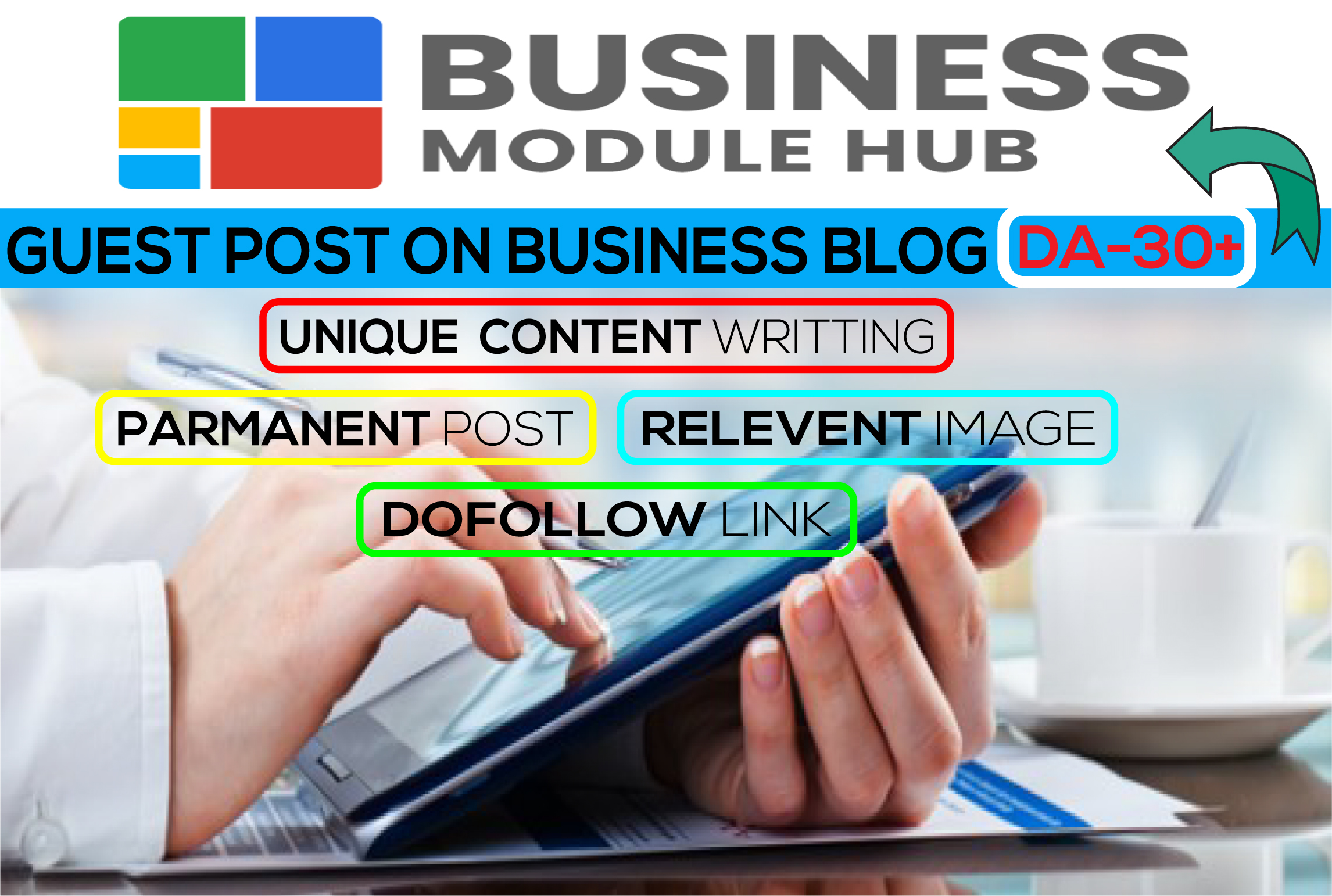 I will create and publish HQ business guest pst with dofollow link