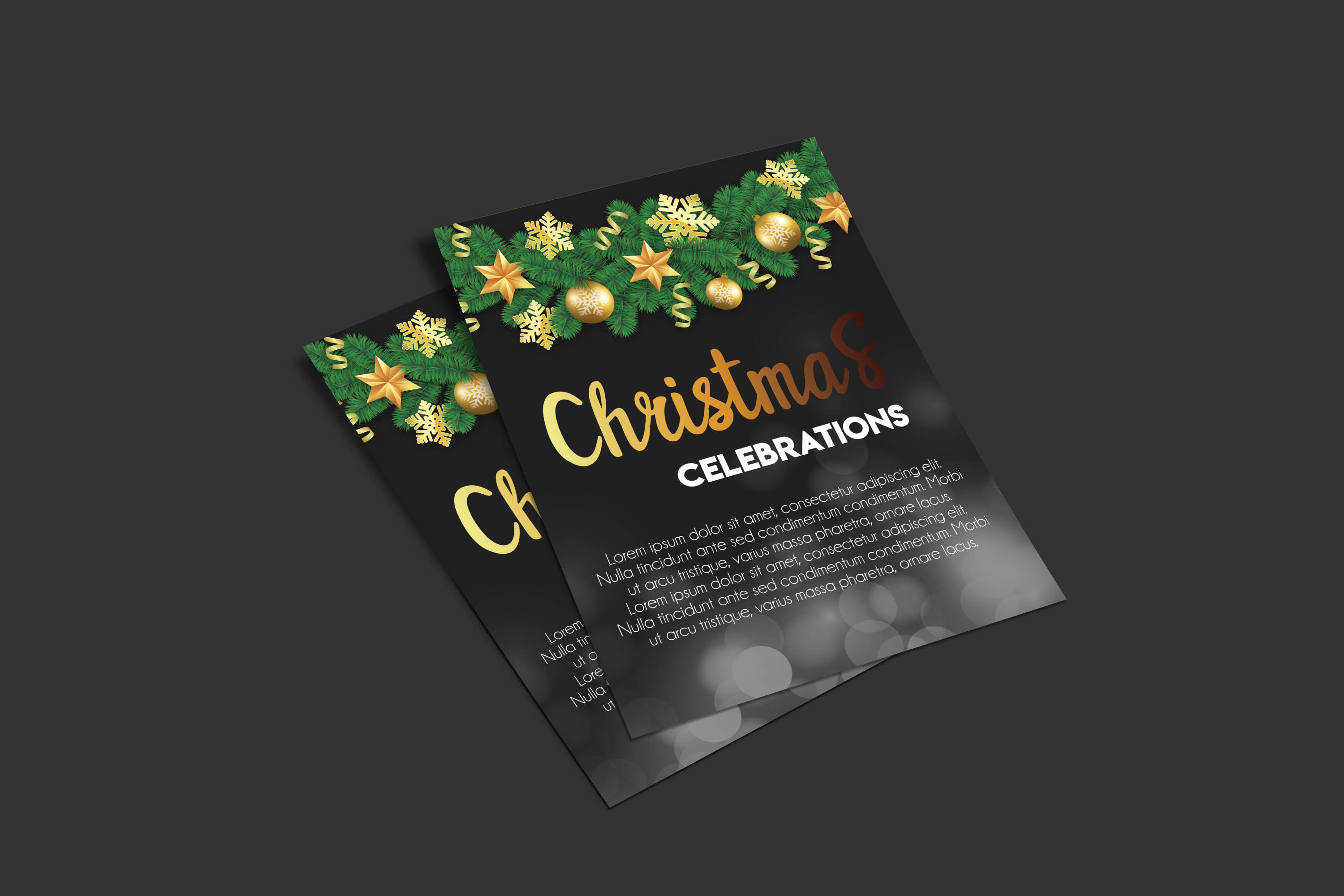 I will do party flyer and it will be on time