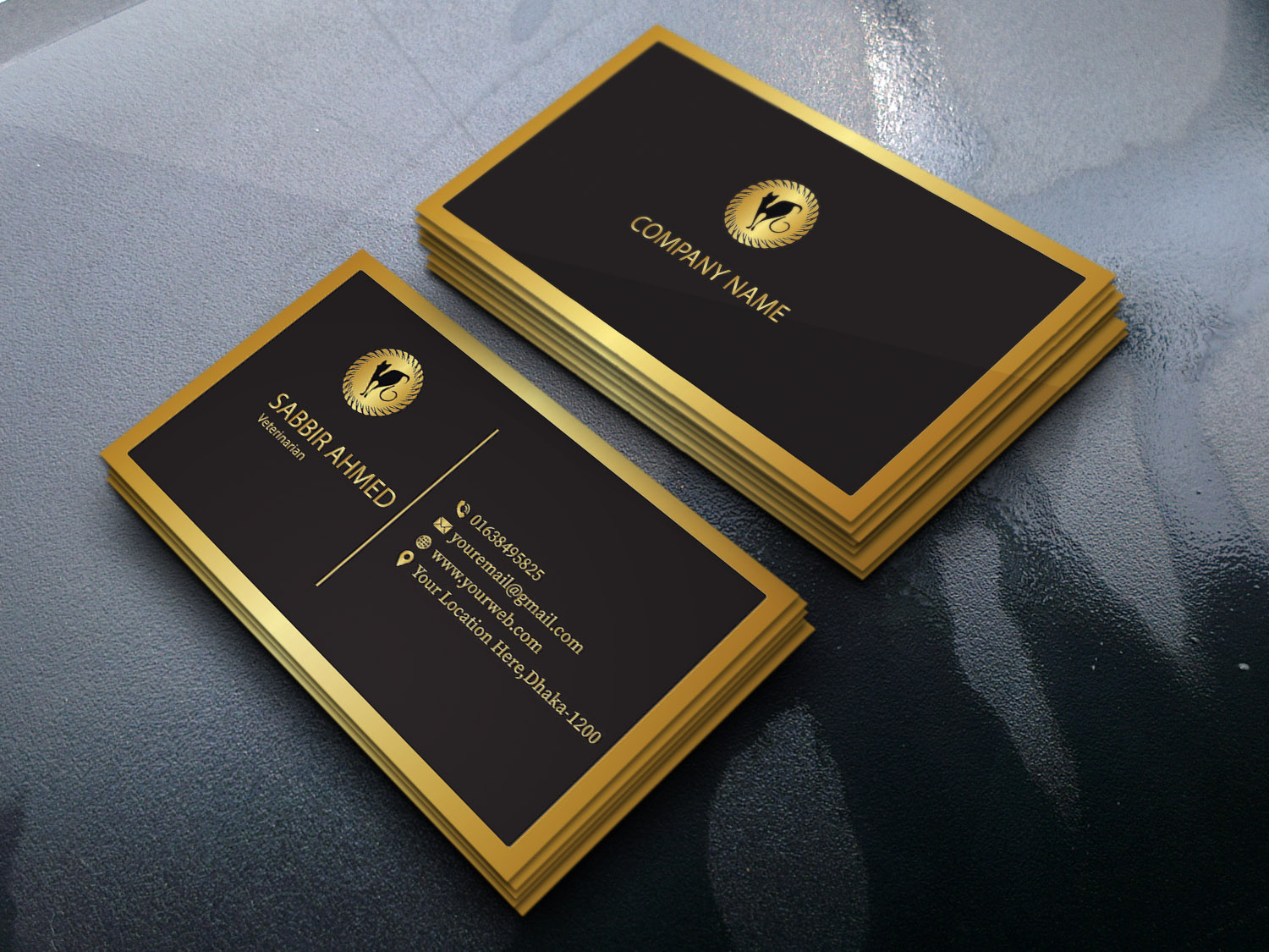 I will do professional business card