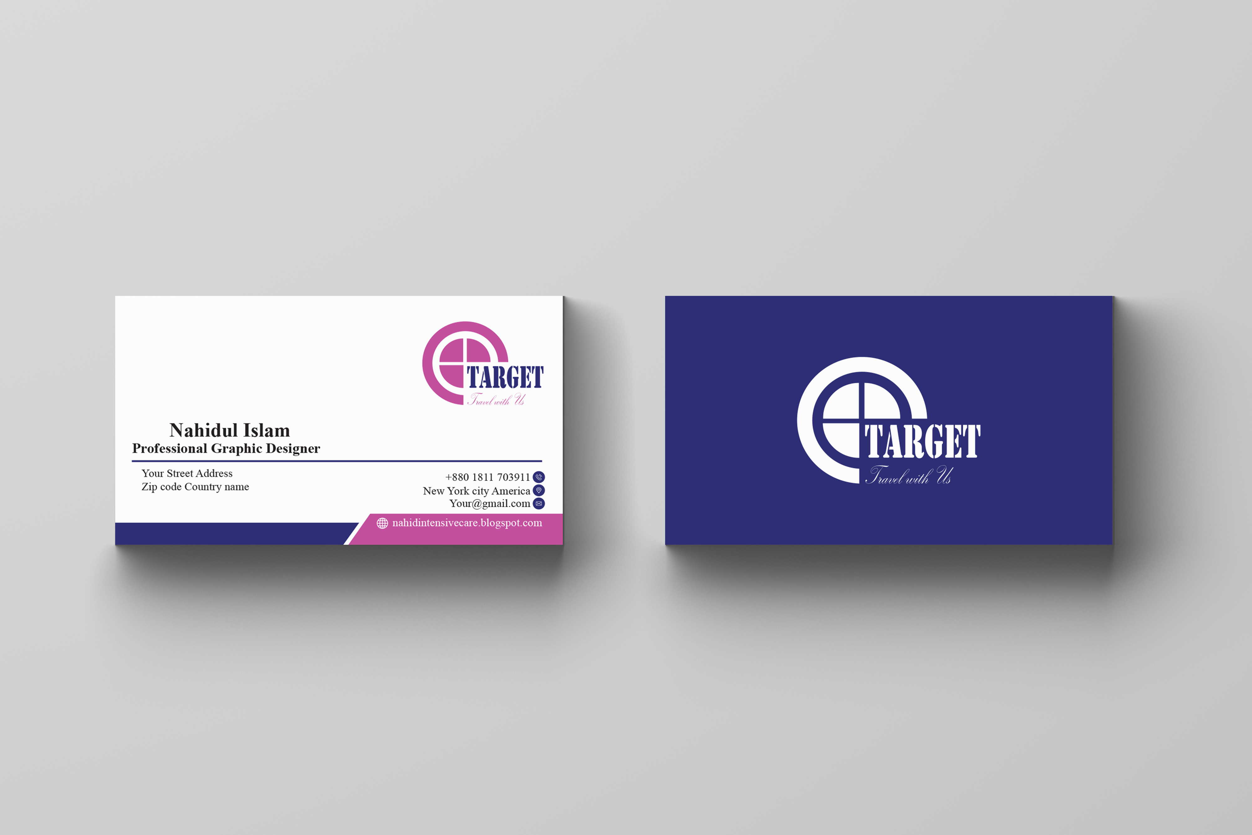 I will create professional amazing business card design.