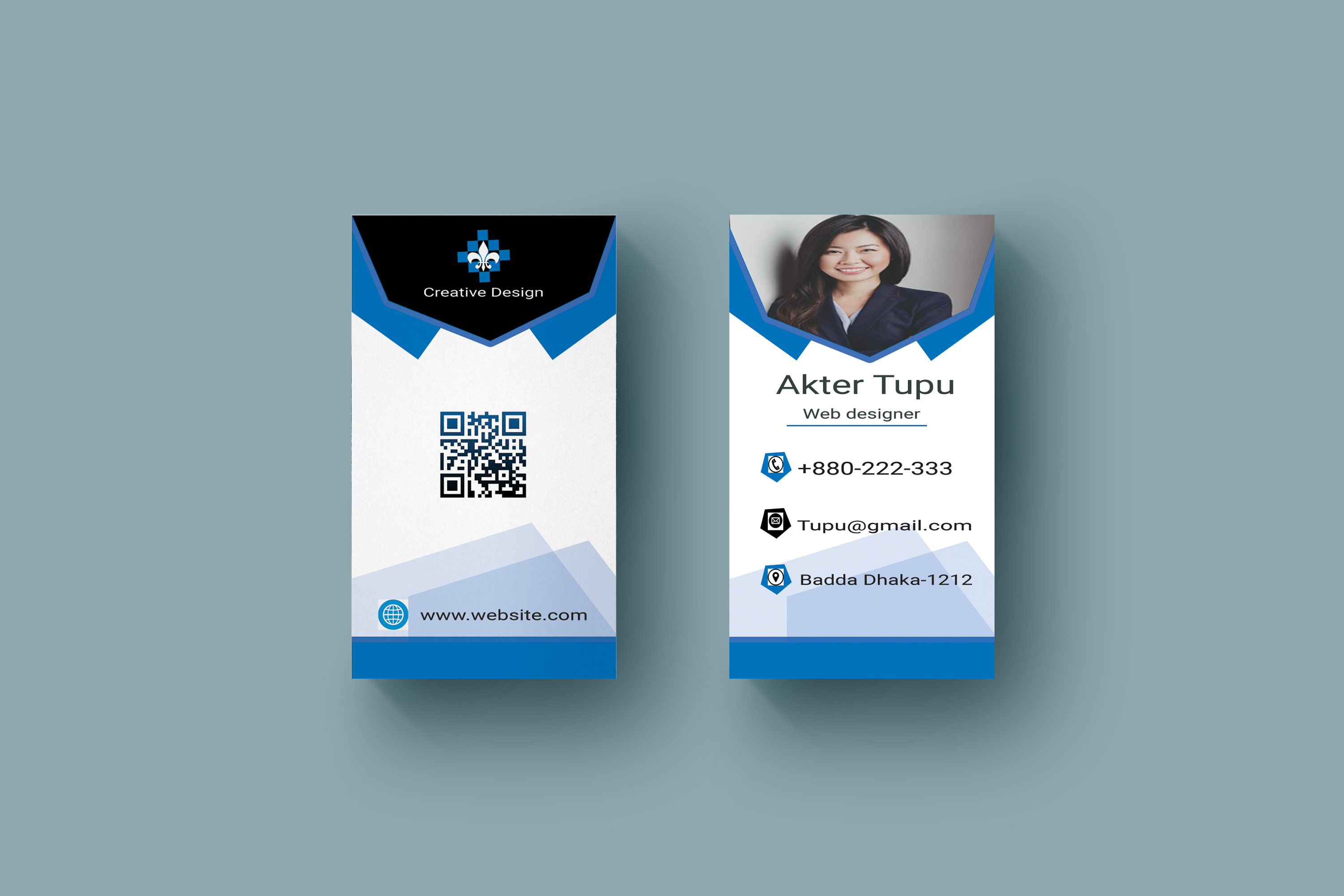 I Will Design Professional , unique and luxury Business card you 