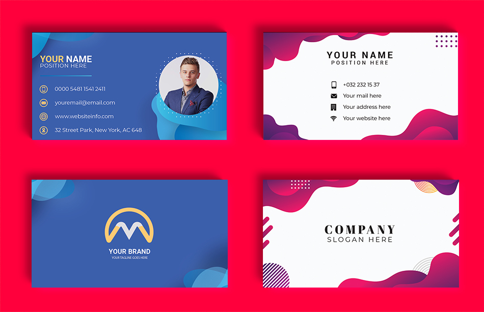 I will design professional, unique business card with modern look