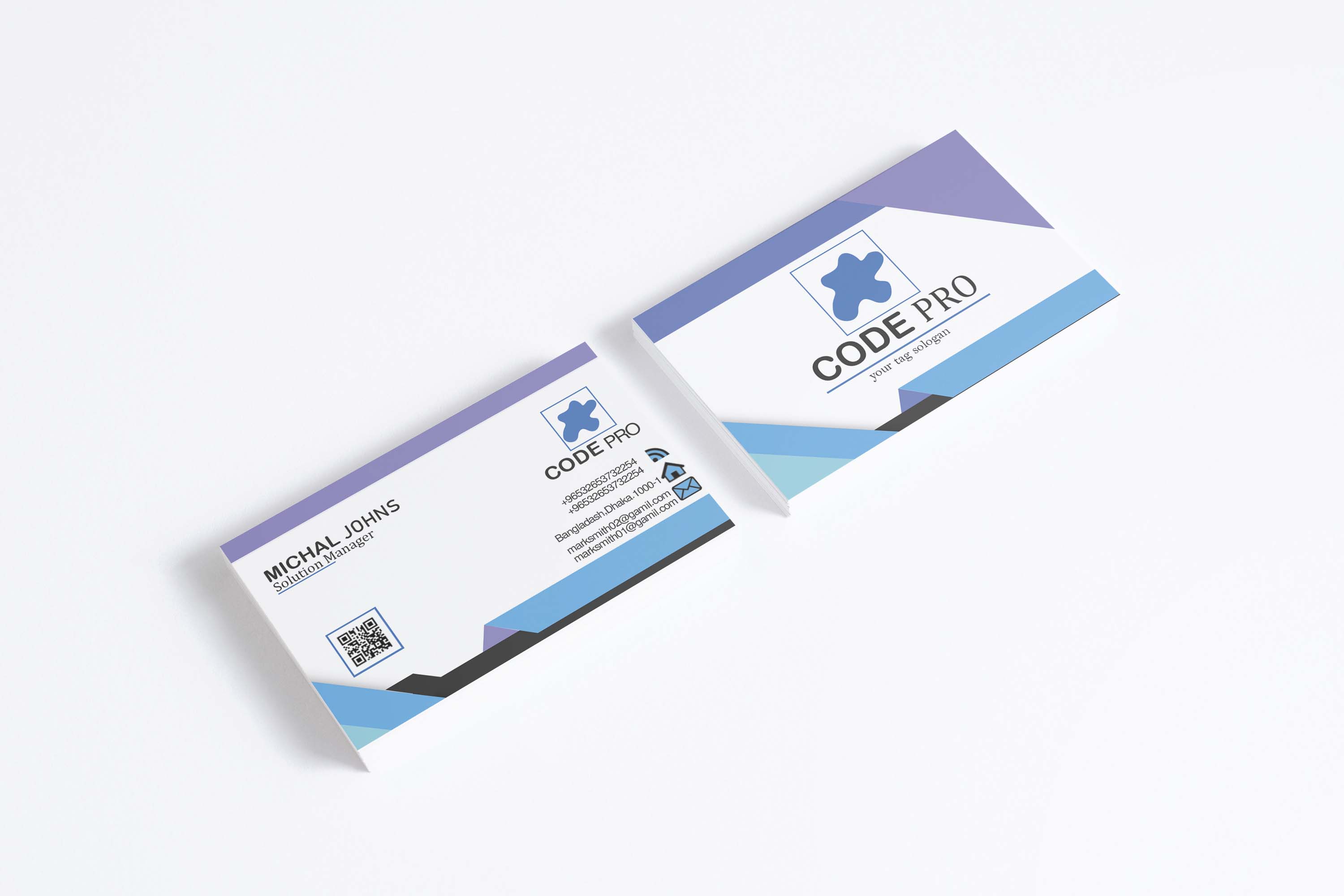 I will design professional, mordent and creative business card