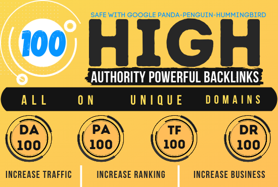 Providing 100 High Authority Manual Profile Backlinks
