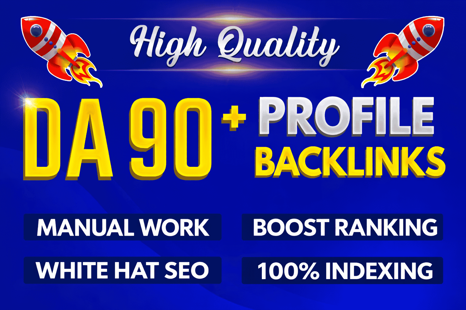 50 Profile Backlinks DA90+ PR9 High Quality Backlinks