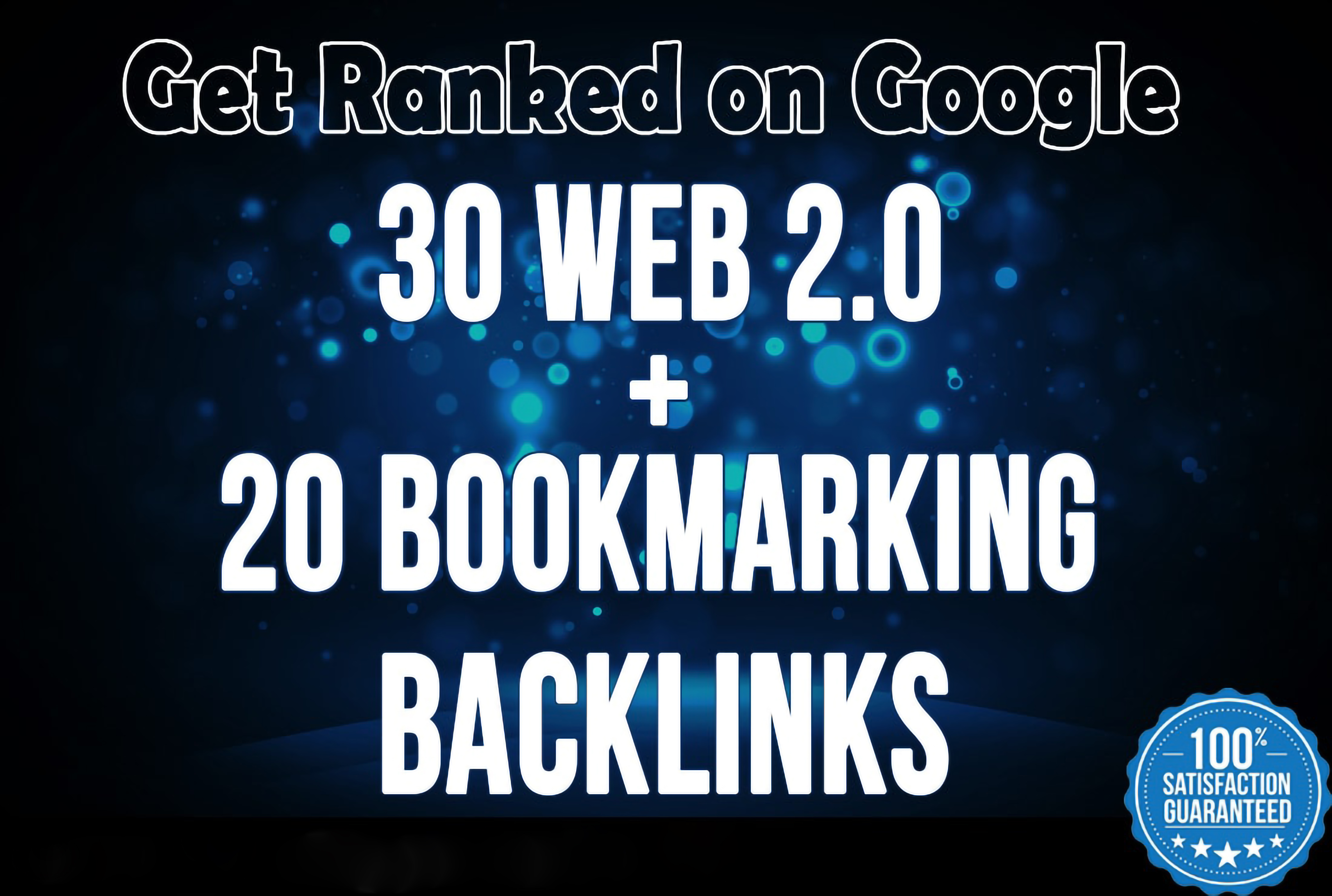 Dofollow 30 Web2.0 and 20 Social Bookmark backlinks SEO for Increase Moz DA PA