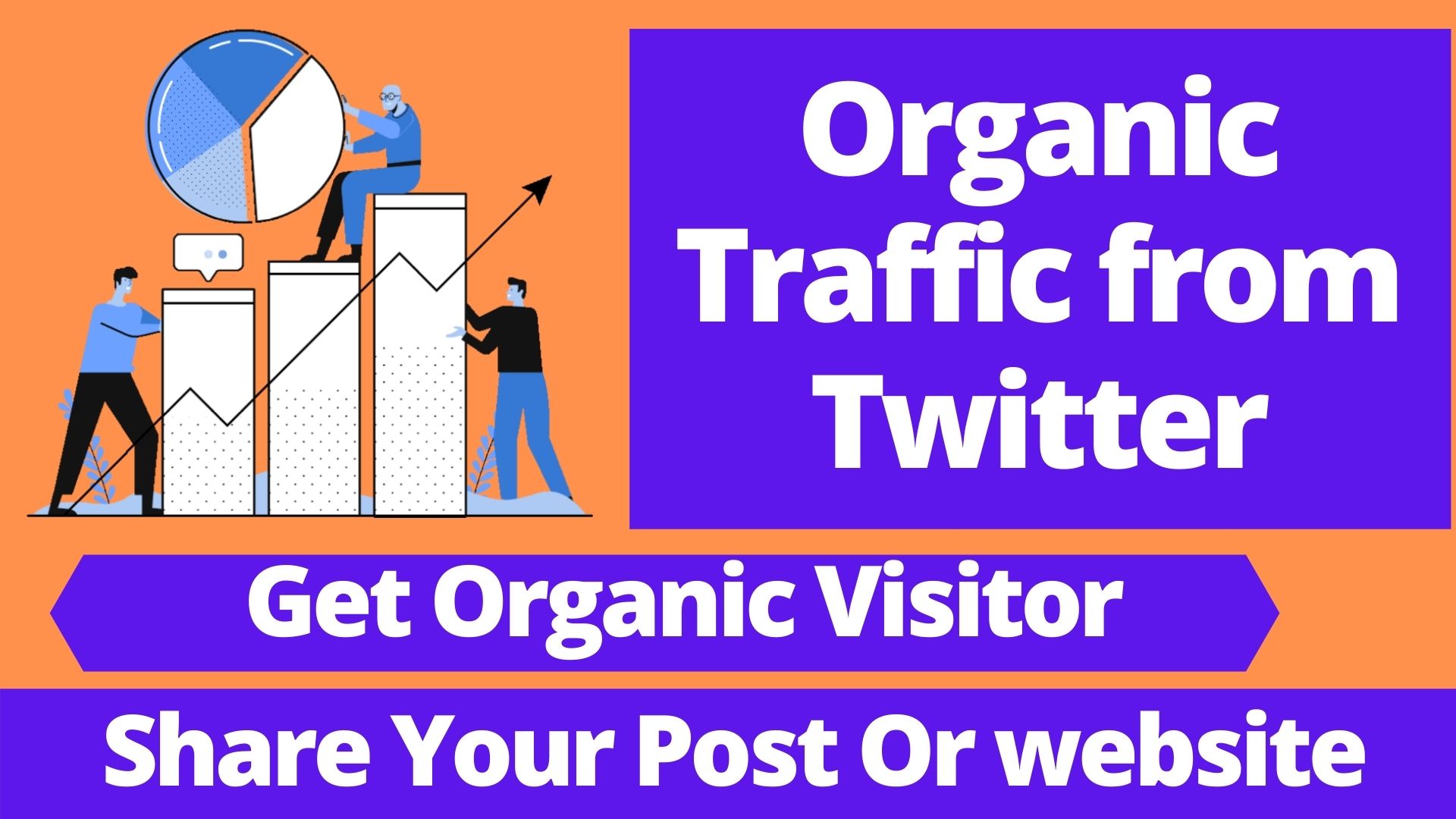 I will Share your Website/ Youtube Link on Twitter for Organic Traffic 