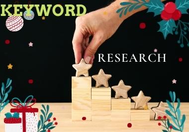 I will do advanced 5k SEO keyword research