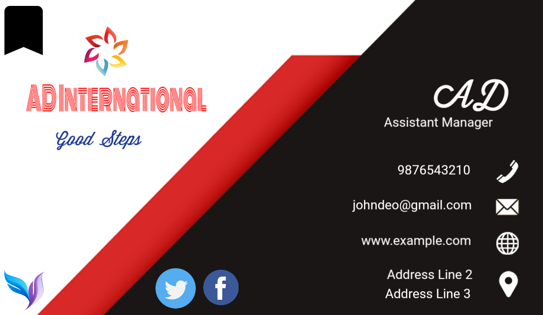 I will design world class digital and printed business card for your business