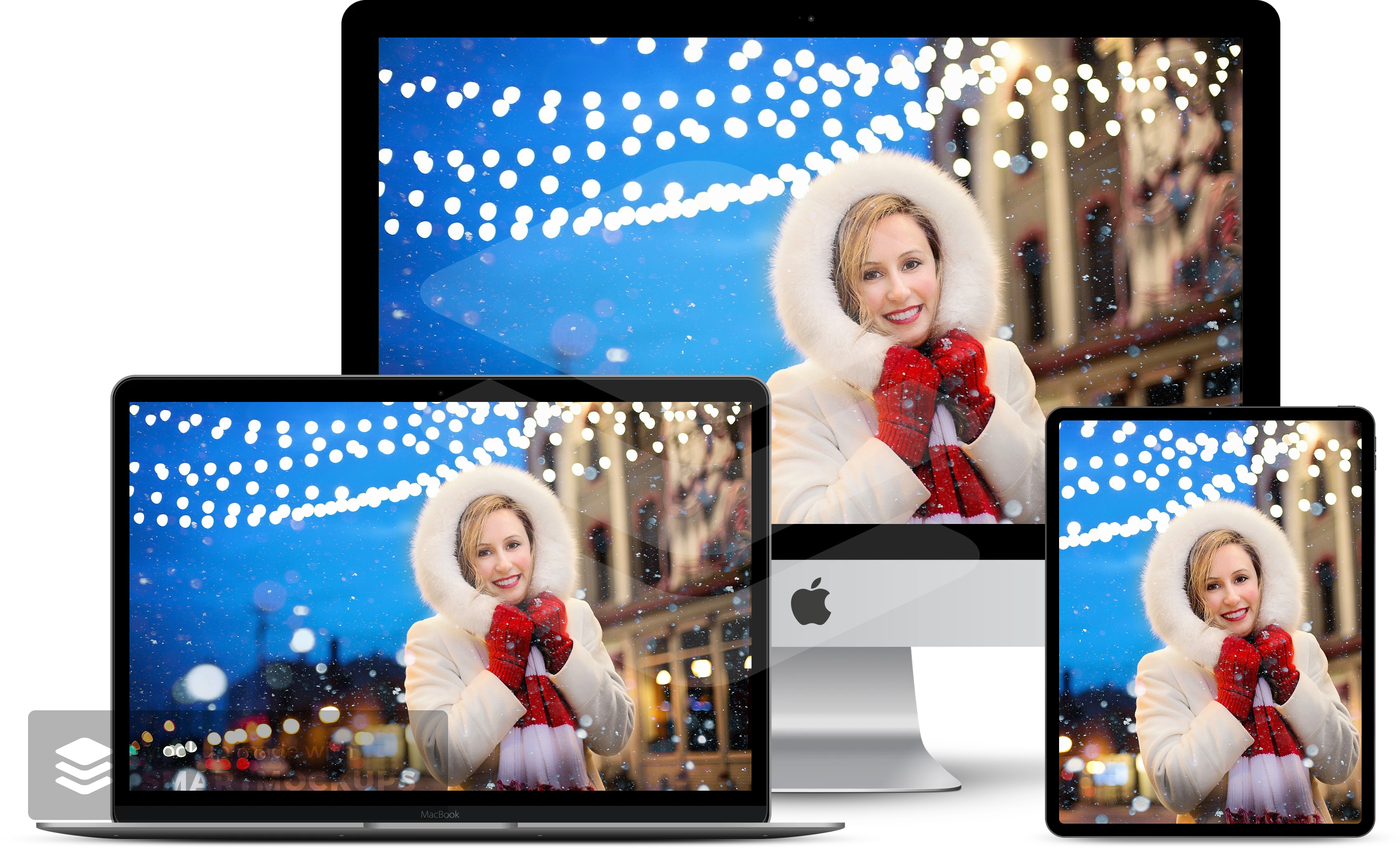 I will make 100 multi devices responsive website mockup or logo mockup in 6 h