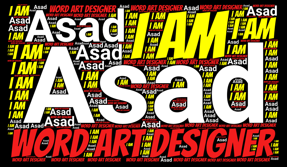 I will do personalized word art and word cloud