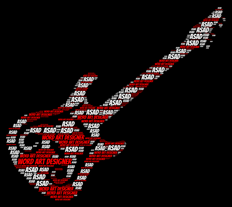 I will do personalized word art and word cloud