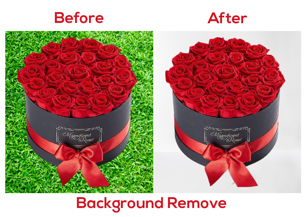 I will do professional background removal, image resize and color change
