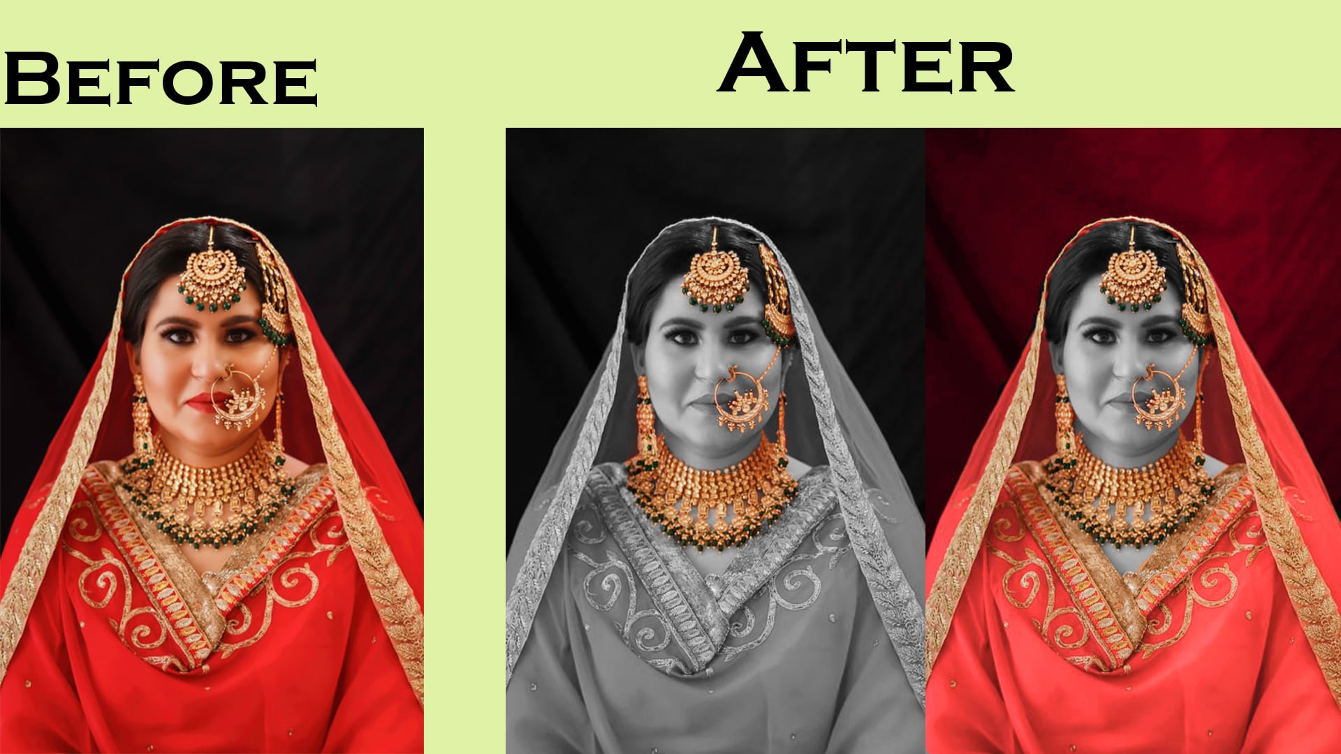 Background remove and image retouching