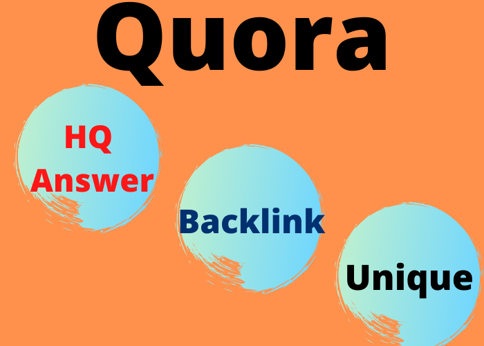 Rank your site with 50+ unique Quora answer 