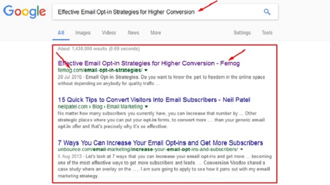 I will do complete on page SEO for google 1st page rank