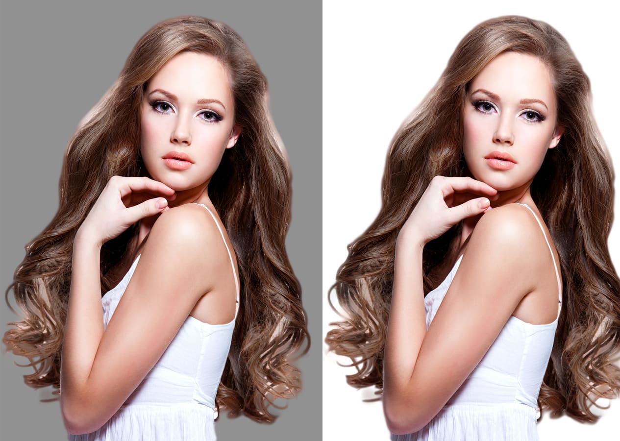 I will do background removal, editing, white, cut out 10 images