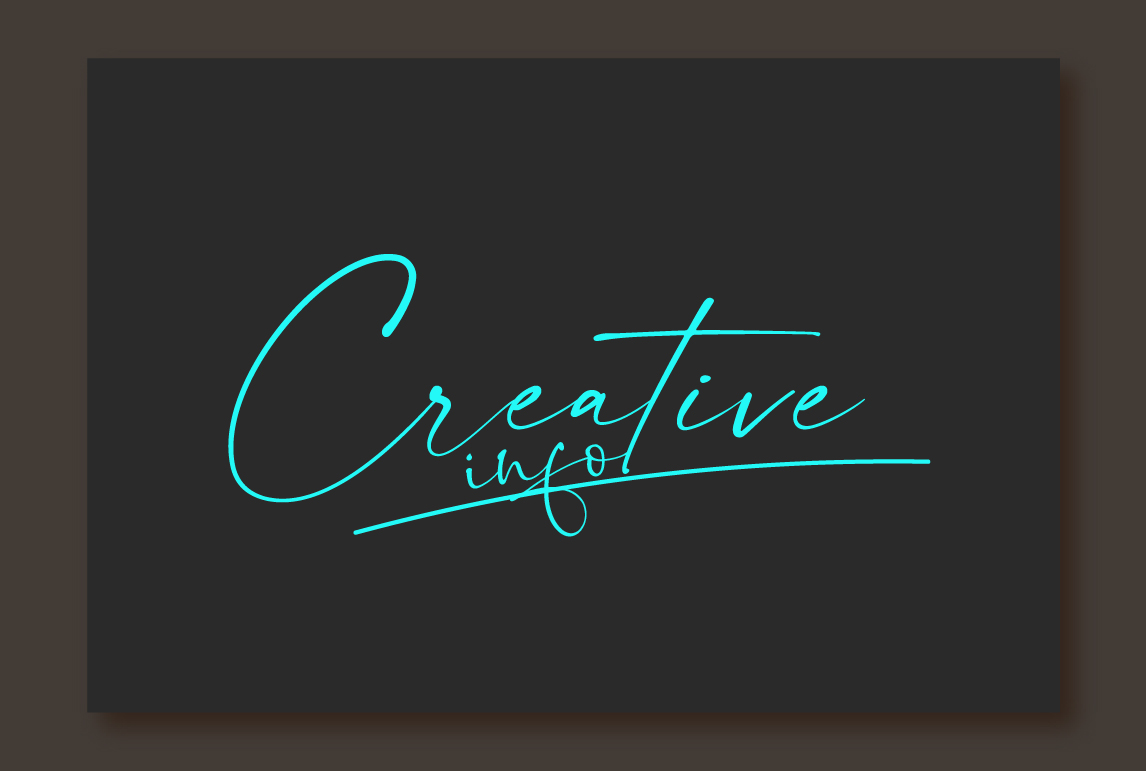 I will do a stunning signature logo design