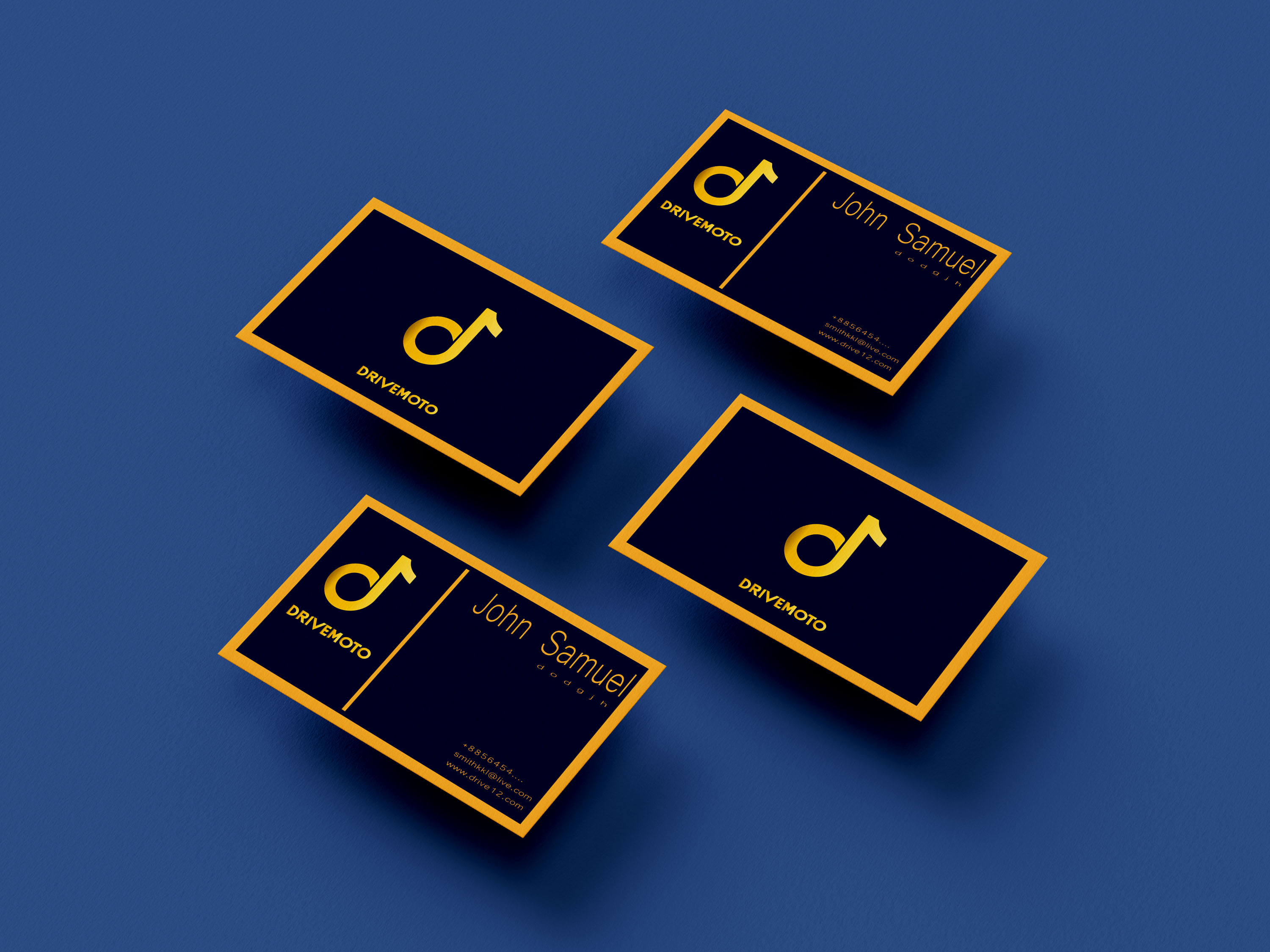 I will design you exclusive luxurious business card