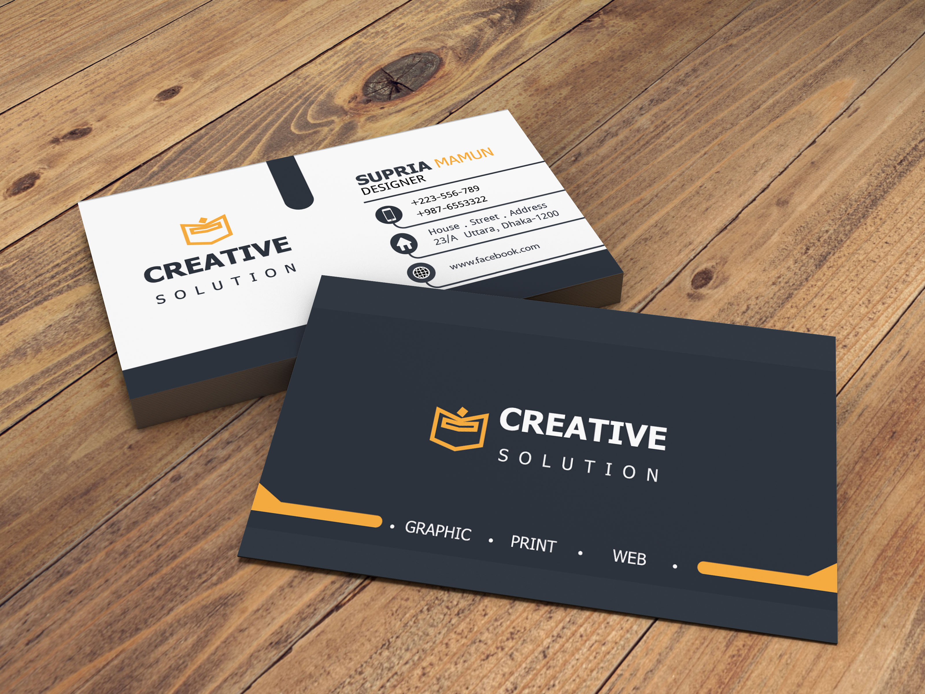 I'll Design You 1 Modern Unique Business Card Design 