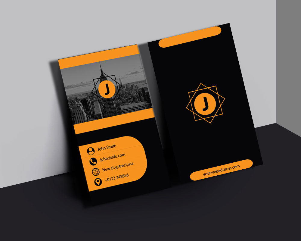 Design modern luxury minimal business card